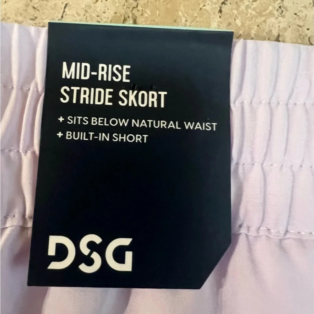 DSG Mid Rise Skort Womens XXL Blooming Lilac Built In Short with Pockets Skirt